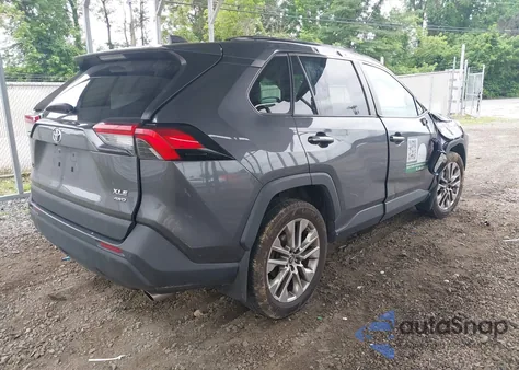 2019 Toyota Rav4 Xle Premium z USA, uszkodzony, nr VIN 2T3A1RFVXKW053134